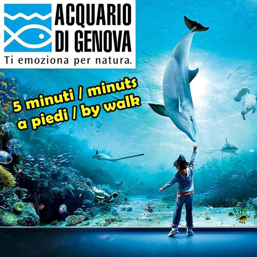 Casa Boccanegra "Aquarium" - Free Public Parking 5 Min By Car Genua Buitenkant foto